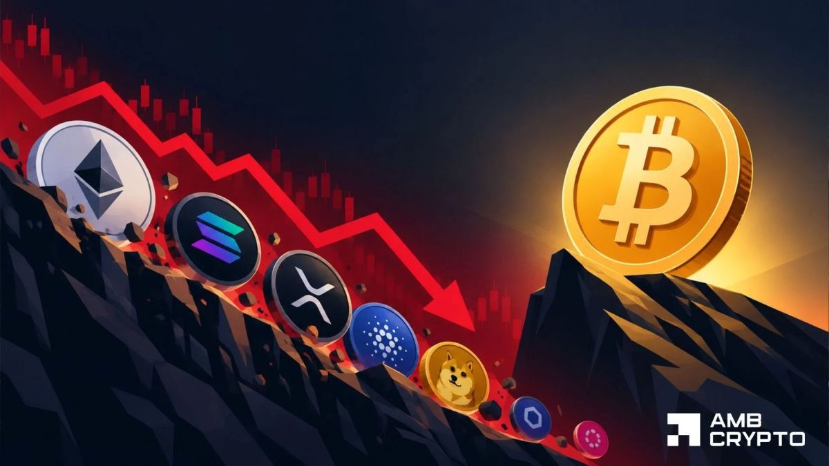 Altcoins suffer their worst weekend since April – Is Bitcoin taking over?