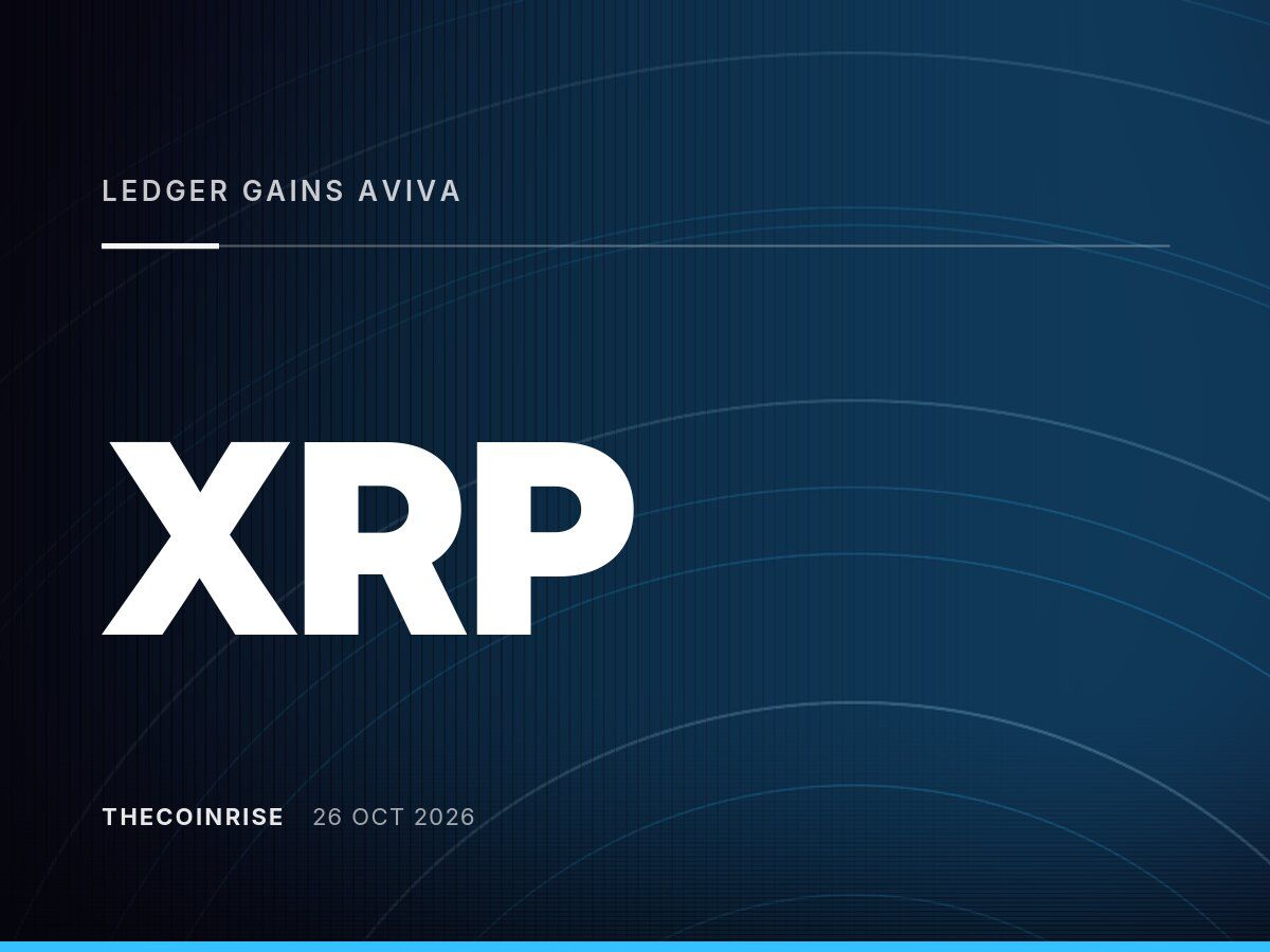 XRP Ledger Gains Aviva Investors’ Largest Fund in Tokenization Move