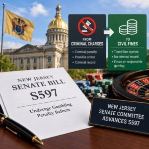 New Jersey Advances Underage Gambling Penalties