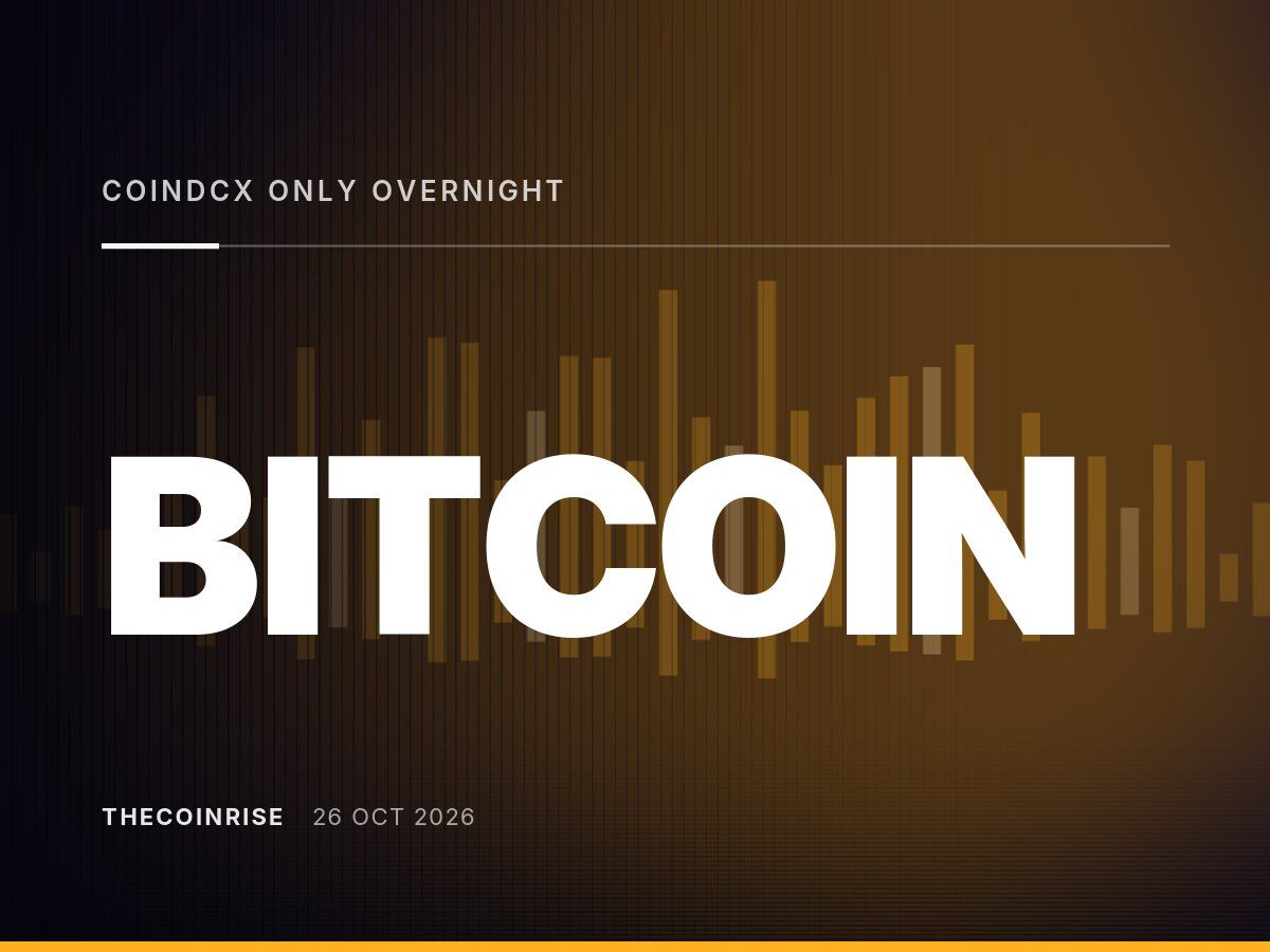 CoinDCX Is the Only Overnight Story With Three-Publisher Backing, and It Matters Why