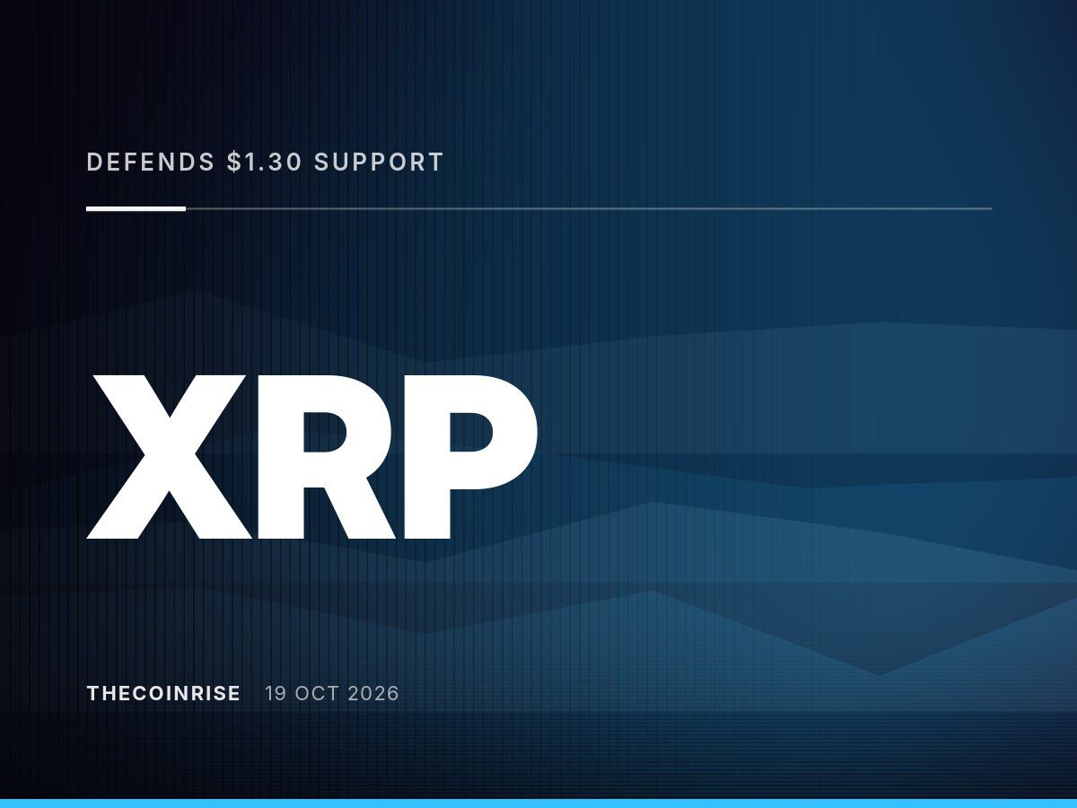 XRP Defends $1.30 Support as Traders Watch $1.39 Resistance, $1.22 Entry