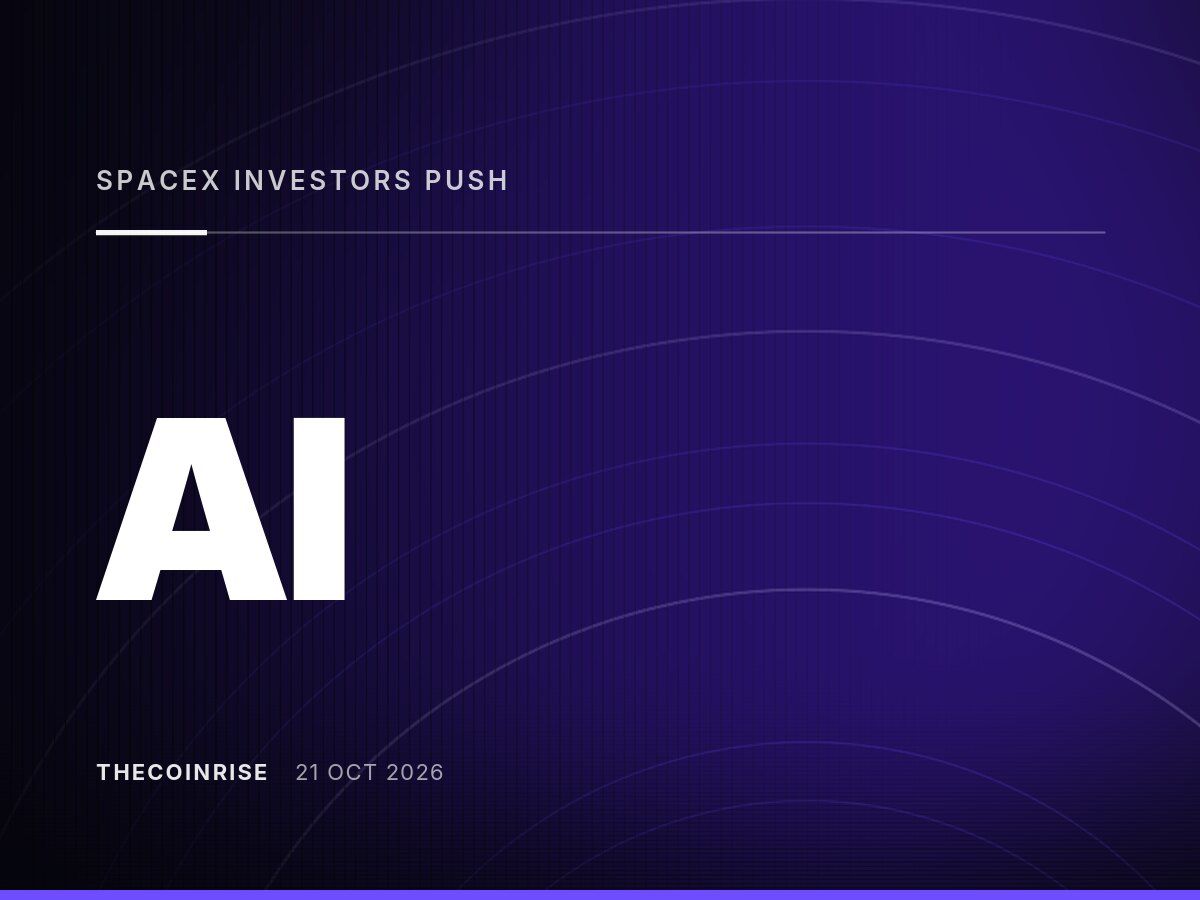 SpaceX Investors Push Musk on Tesla Merger as AI Spending Rises