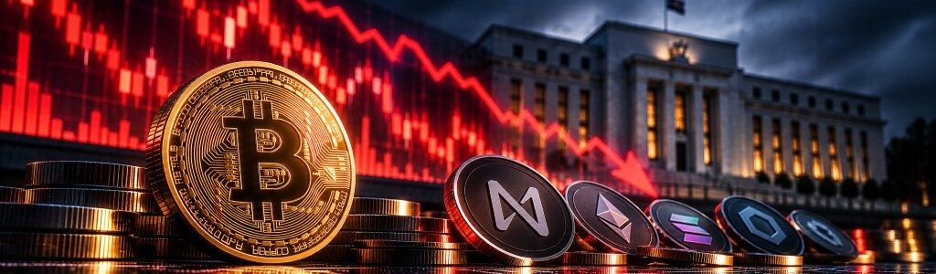 Bitcoin Slides After FOMC as Altcoins Fall, NEAR and BCH Lead Losses