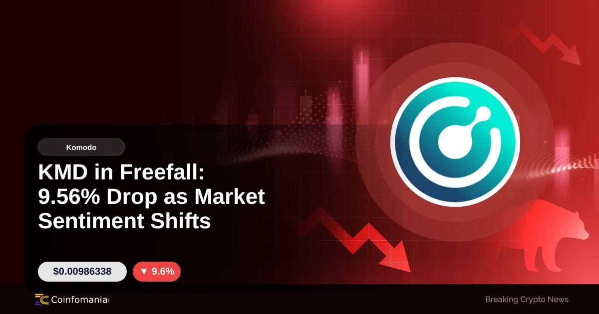KMD in Freefall: 9.56% Drop as Market Sentiment Shifts