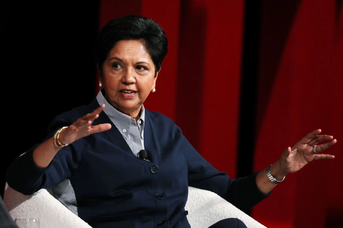 Ex-PepsiCo CEO Indra Nooyi worked from midnight until 5 a.m. as a receptionist to pay for her Yale degree—and she says ‘respect went up’ because of it