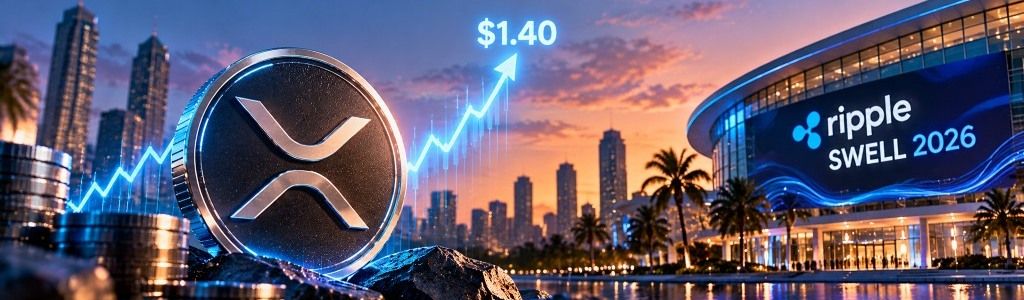 XRP Eyes $1.40 Resistance Ahead of Ripple Swell 2026