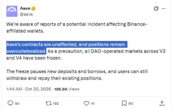 CASE STUDY | Why Binance Hackers Turned to the Largest DeFi Lending Protocol to Move Stolen Crypto