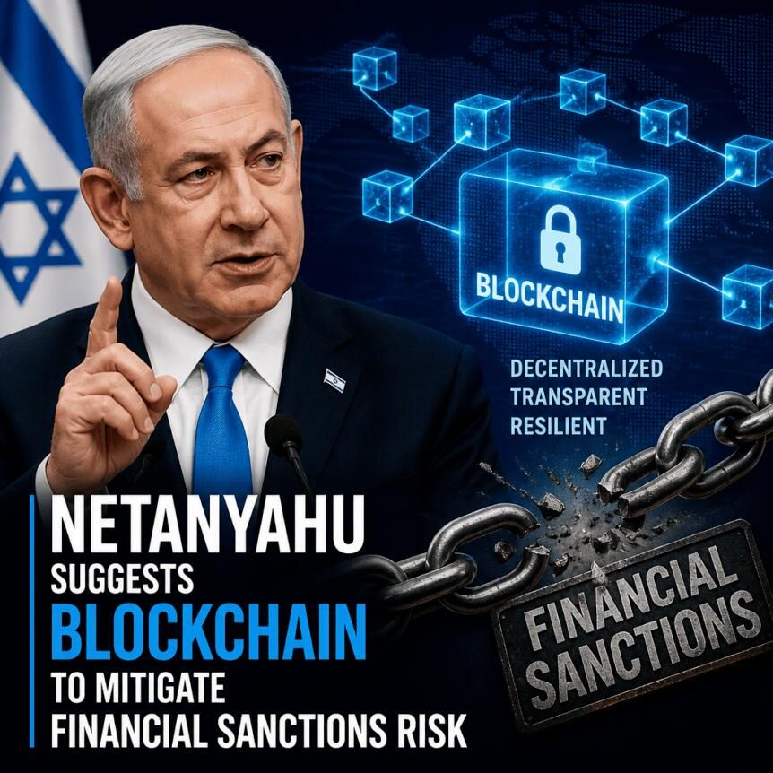 Netanyahu Suggests Blockchain to Mitigate Financial Sanctions Risk