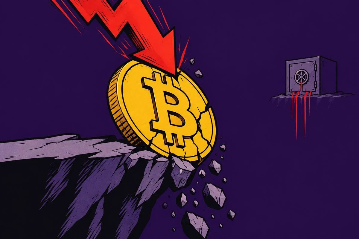 Bitcoin’s 39% price drop deepens as spot ETFs shed $643 million