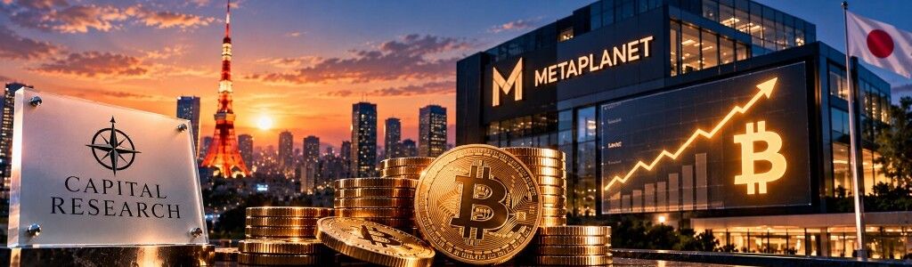 Capital Research Becomes Metaplanet’s Largest Major Shareholder Amid Bitcoin Expansion