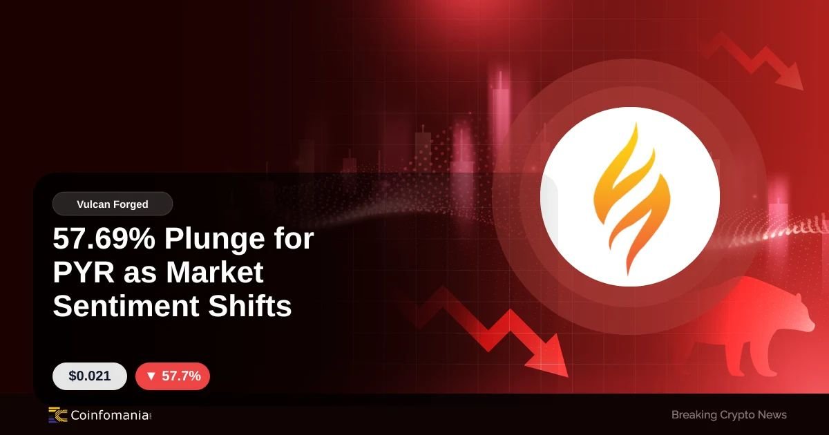 57.69% Plunge for PYR as Market Sentiment Shifts