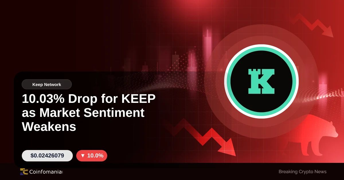 10.03% Drop for KEEP as Market Sentiment Weakens