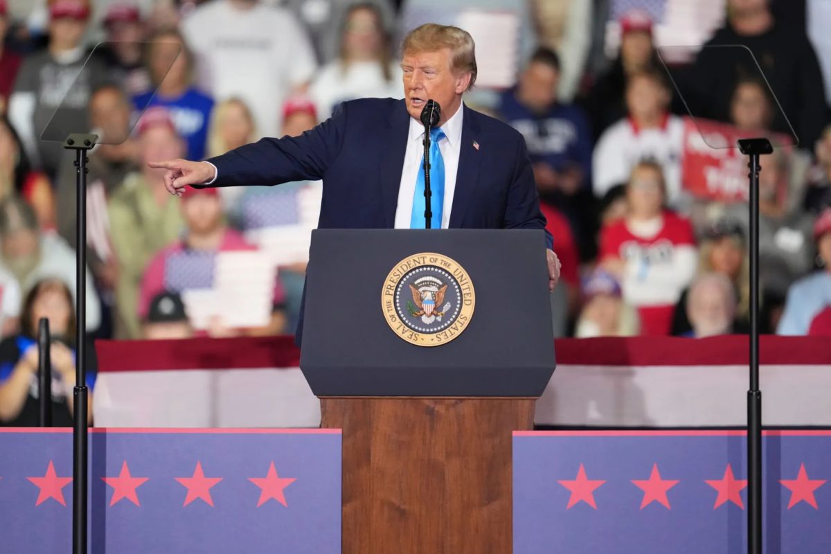 ‘I can do stuff that is unbelievable.’ Trump boasts about his self-proclaimed power and tells voters DOD will revive a Kentucky drug plant if GOP wins
