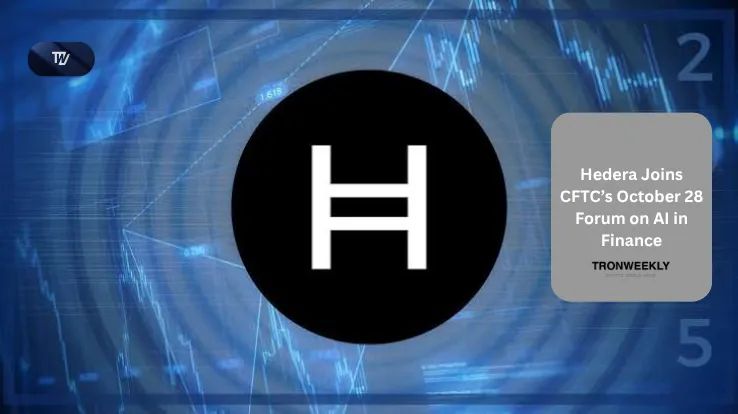 Hedera Joins CFTC’s October 28 Forum on AI in Finance