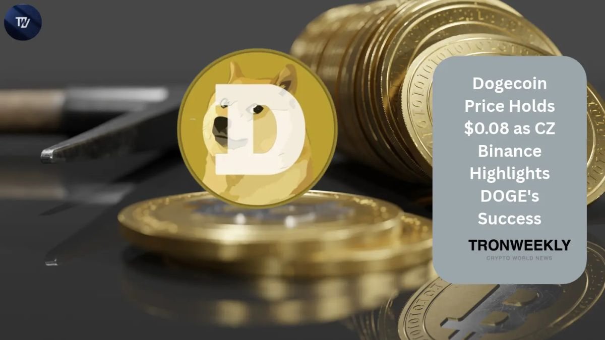 Dogecoin Price Holds $0.08 as CZ Binance Highlights DOGE’s Success