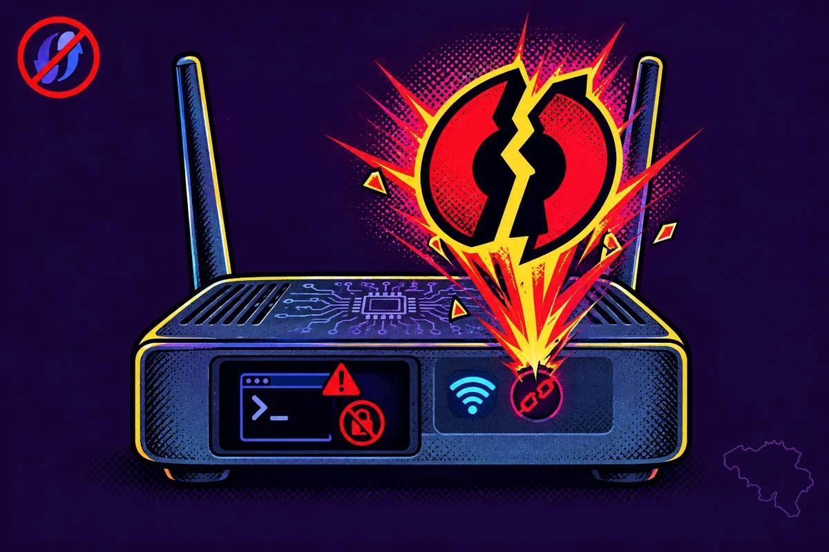Broadcom Wi-Fi vulnerability leaves over 1.5 million Belgian gateways exposed