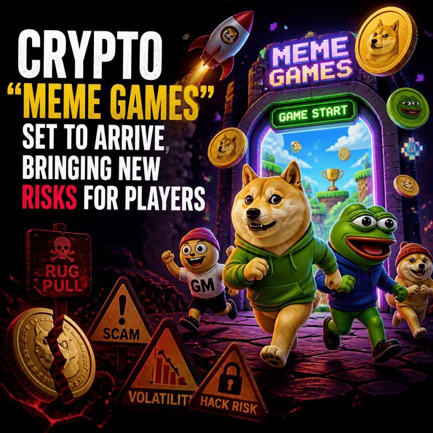 Crypto “Meme Games” Set to Arrive, Bringing New Risks for Players