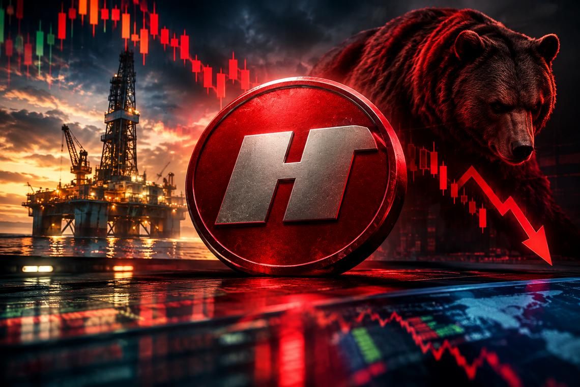 Halliburton stock closes 1.55% lower at $32.98, below all three daily EMAs