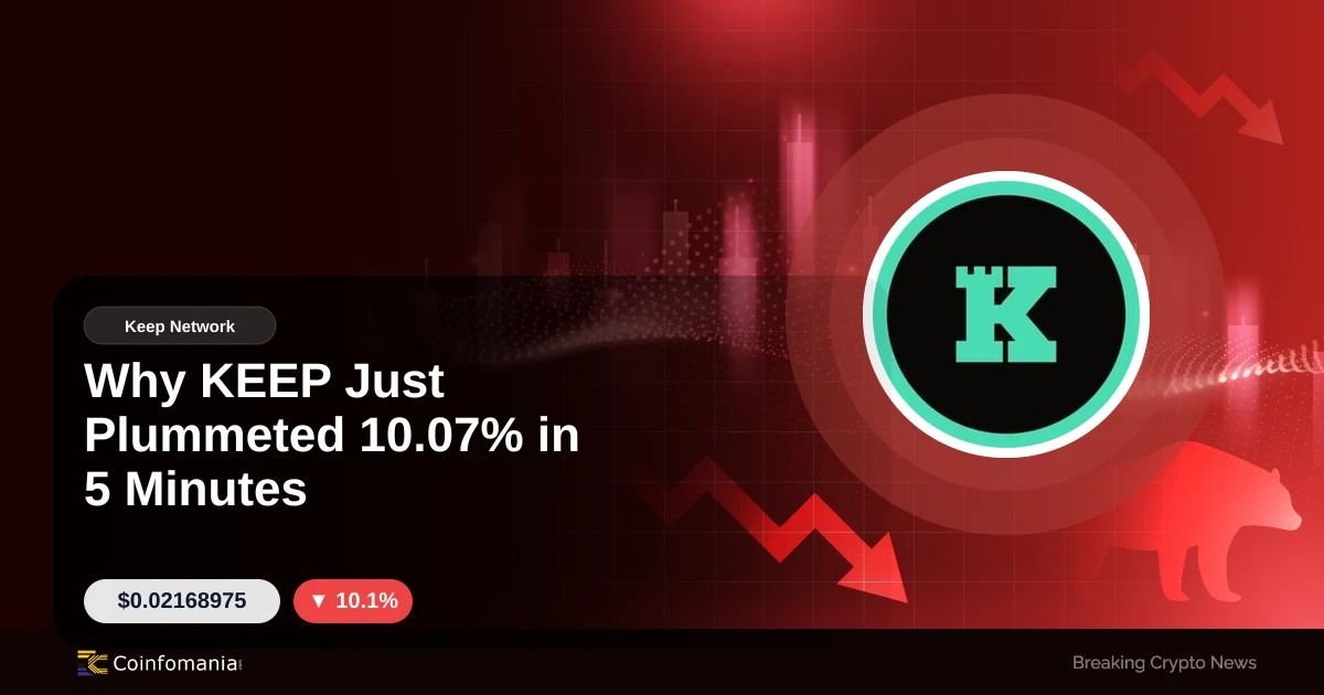 Why KEEP Just Plummeted 10.07% in 5 Minutes