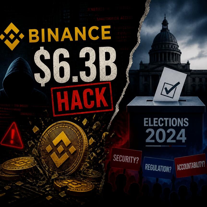Binance $6.3B hack revives political debate ahead of elections
