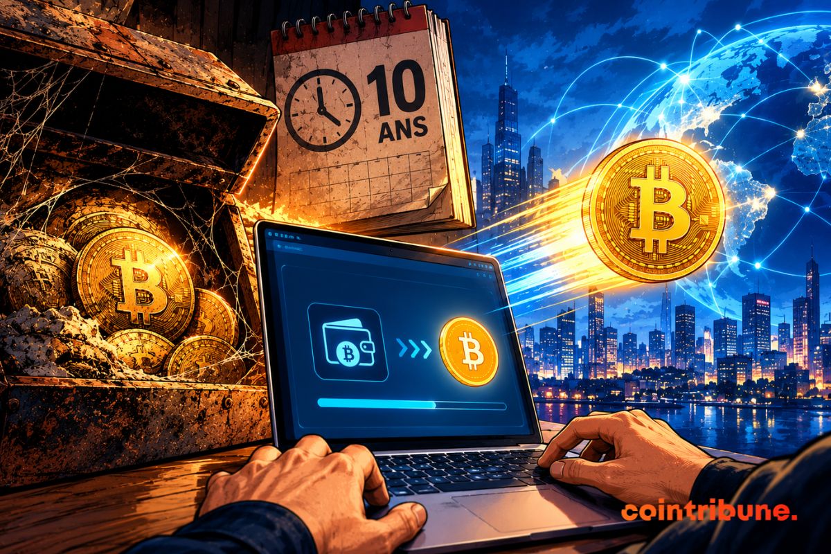 Bitcoin: 500 BTC deemed inaccessible, transferred after ten years