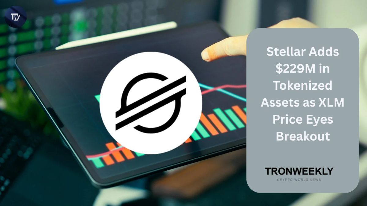 Stellar Adds $229M in Tokenized Assets as XLM Price Eyes Breakout
