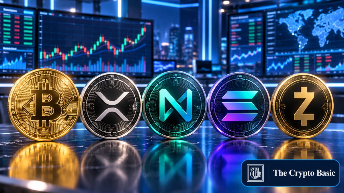 Crypto Price Analysis, BTC, XRP, NEAR, SOL and ZEC, October 24: Bitcoin RSI Falls Below 46 as XRP Loses Daily Support