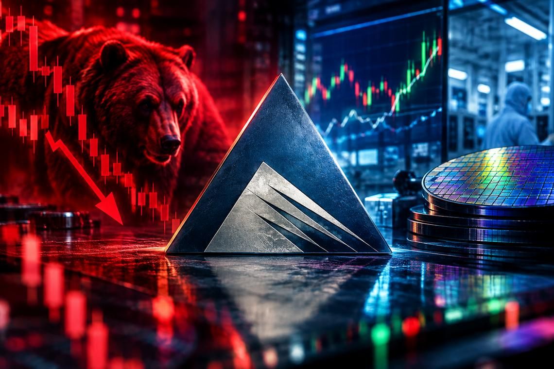 Lam Research stock closes 1% lower, below all three daily EMAs