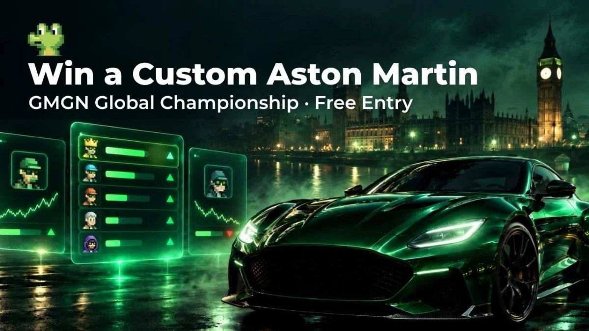 GMGN Launches a 10-Day Onchain Trading Championship With a Custom Aston Martin on the Line