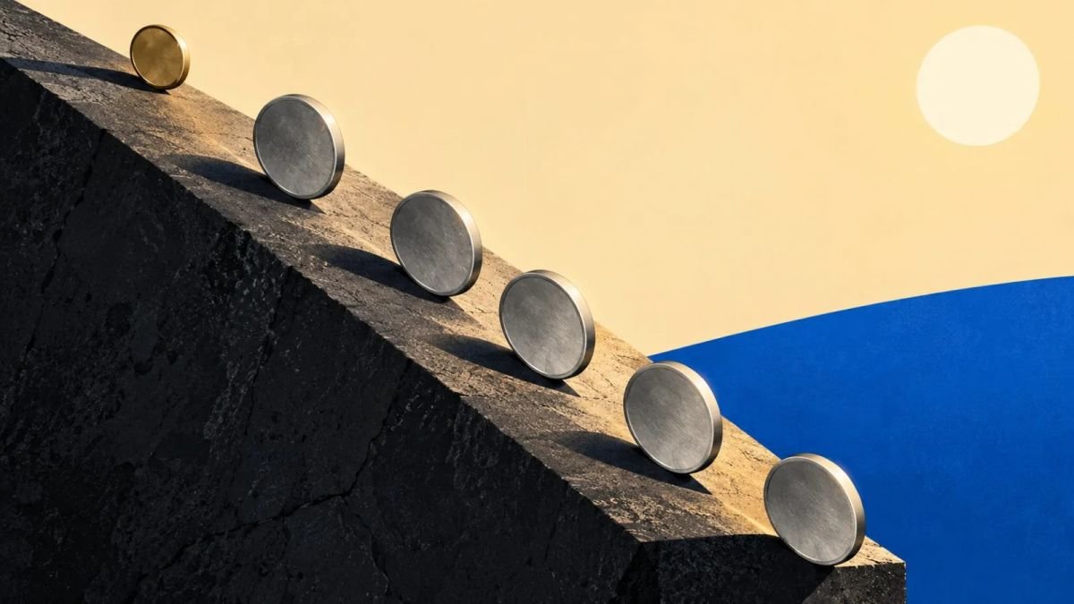 Crypto Market Cap Falls 3.75% as Bitcoin Declines 0.47%