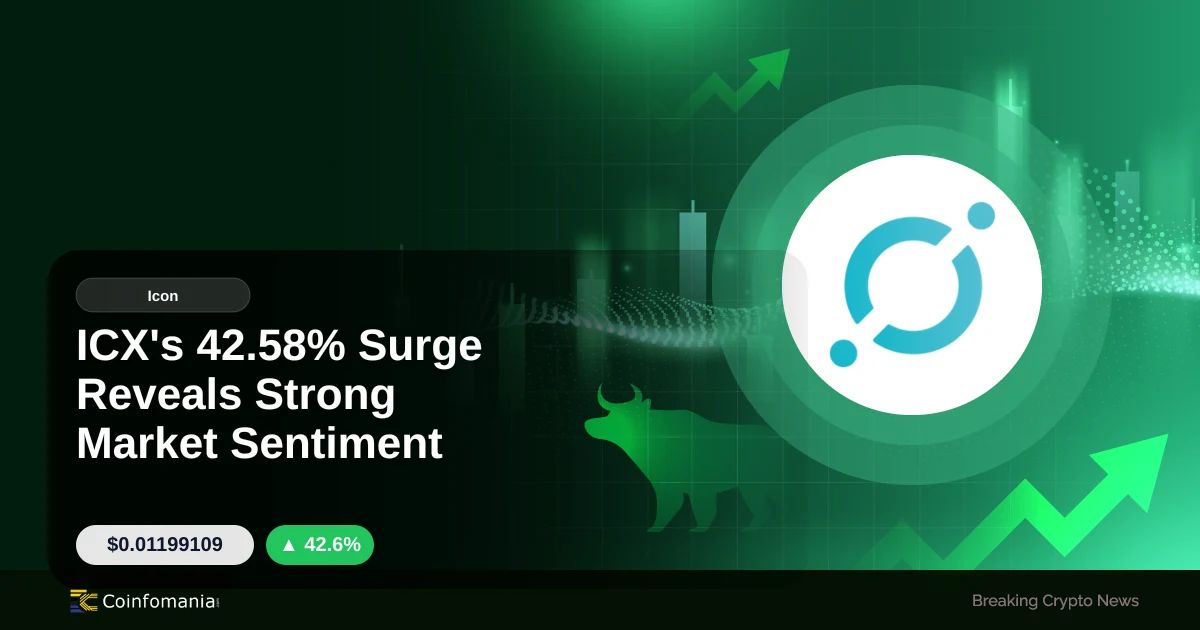 ICX’s 42.58% Surge Reveals Strong Market Sentiment