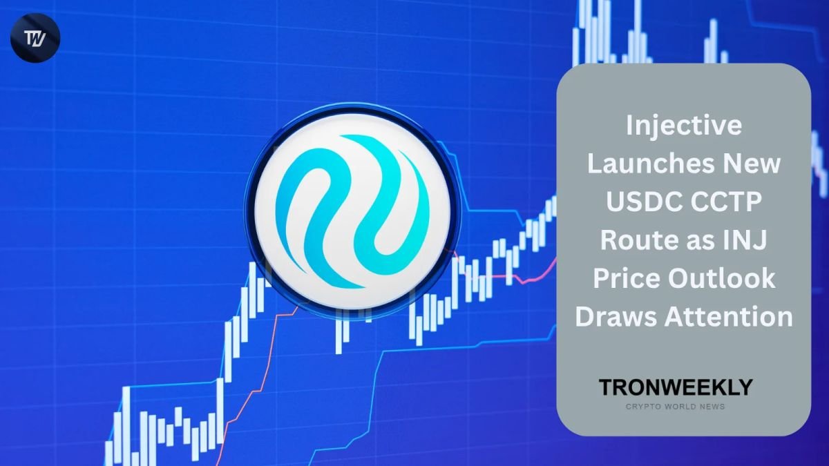 Injective Launches New USDC CCTP Route as INJ Price Outlook Draws Attention