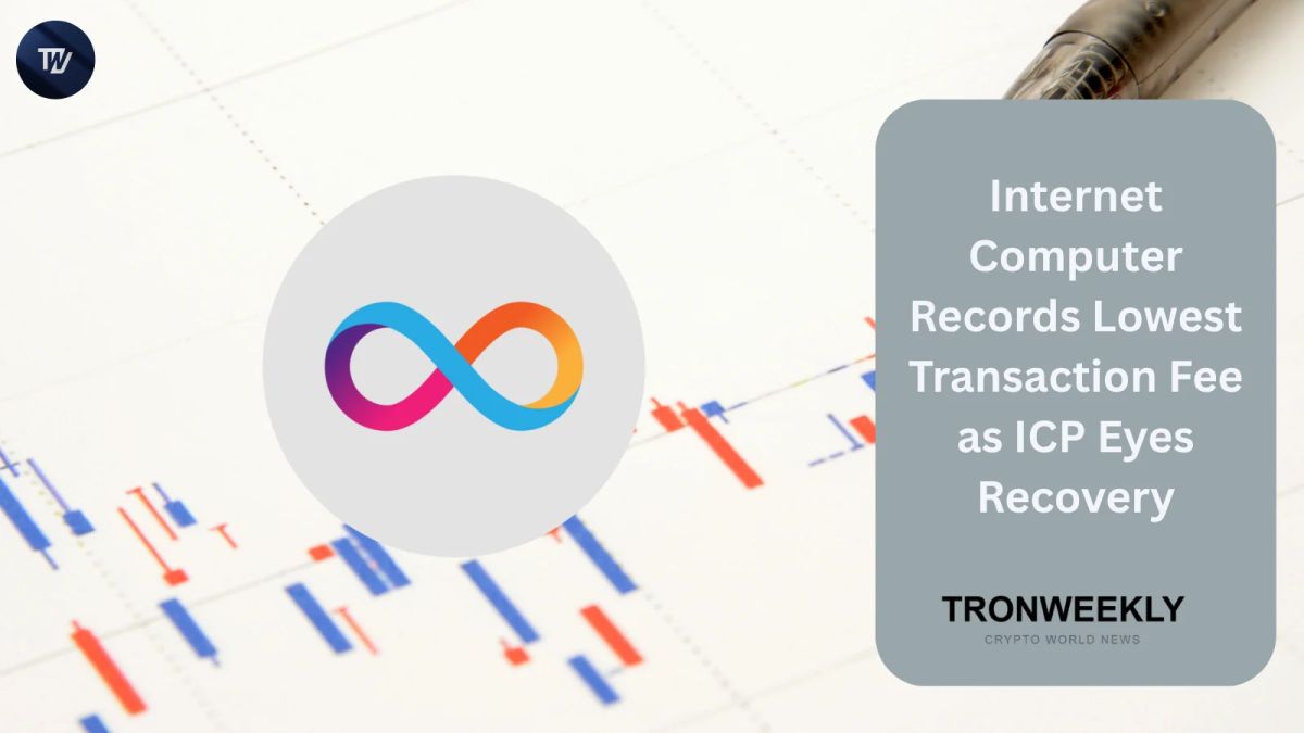 Internet Computer Records Lowest Transaction Fee as ICP Price Eyes Recovery