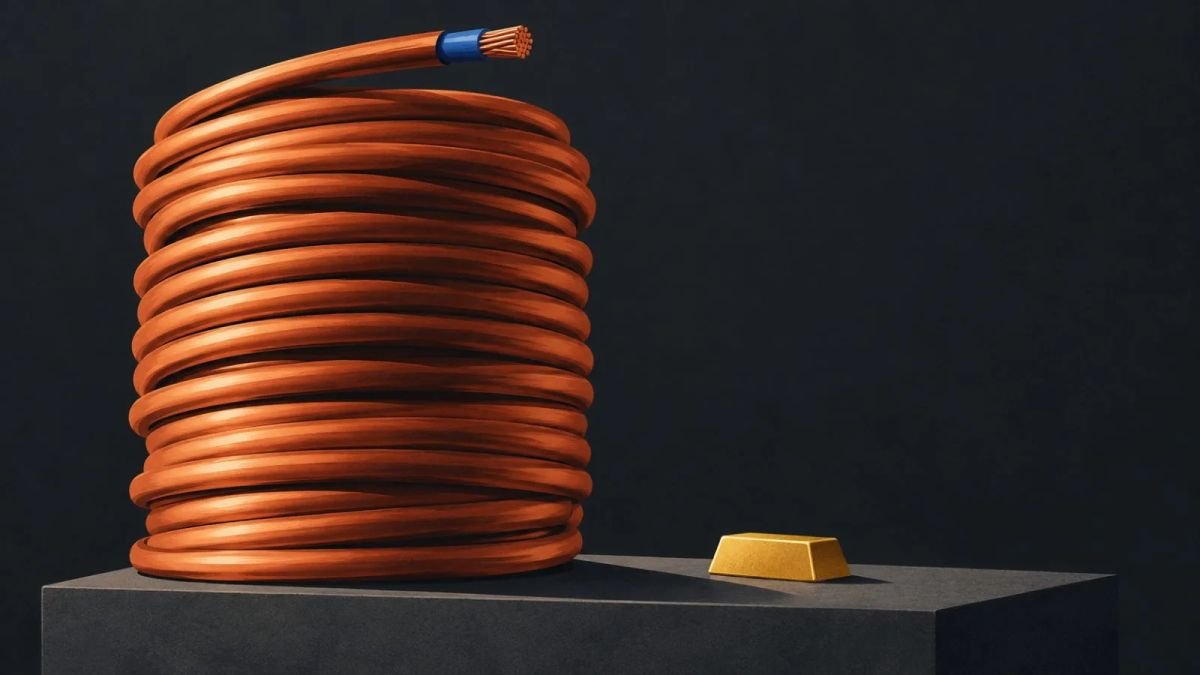 Copper Gains 15.8% as Gold Futures Fall 4.11% in 2026