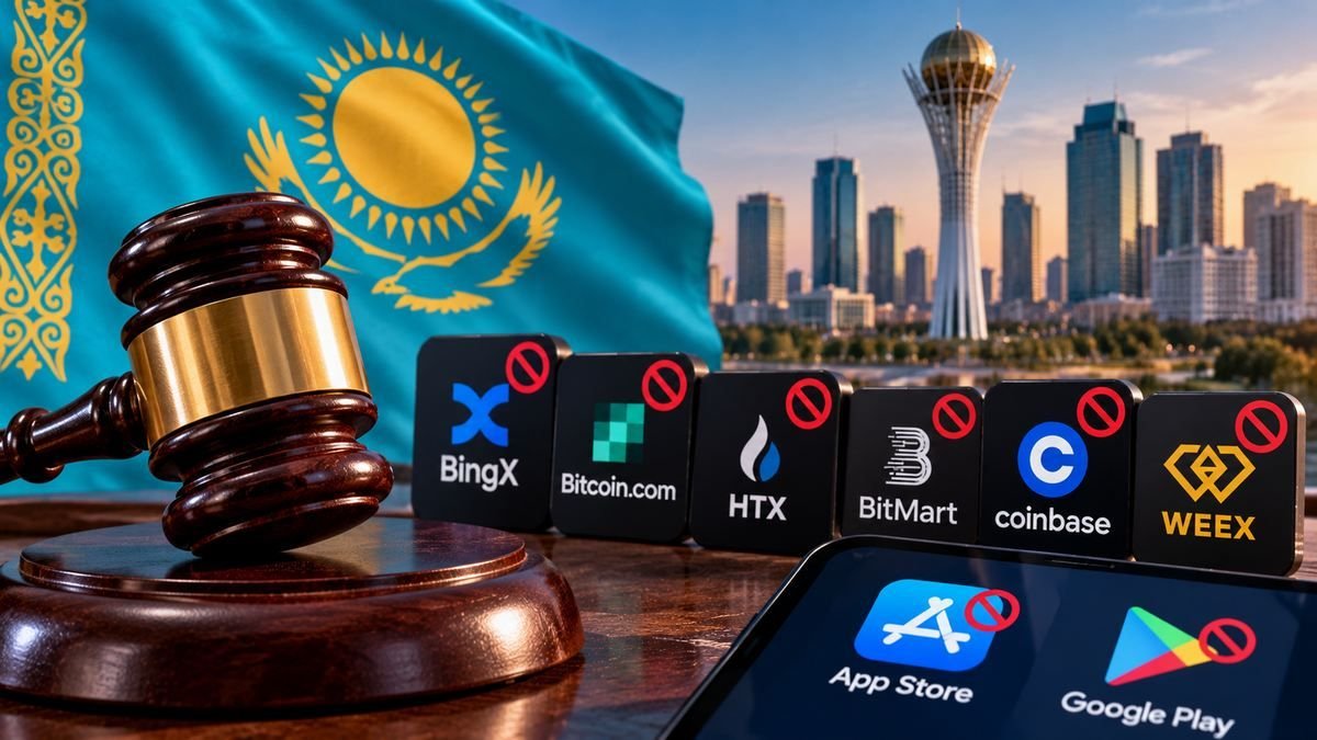 Kazakhstan Court Orders Injunctions Against Six Unlicensed Crypto Platforms