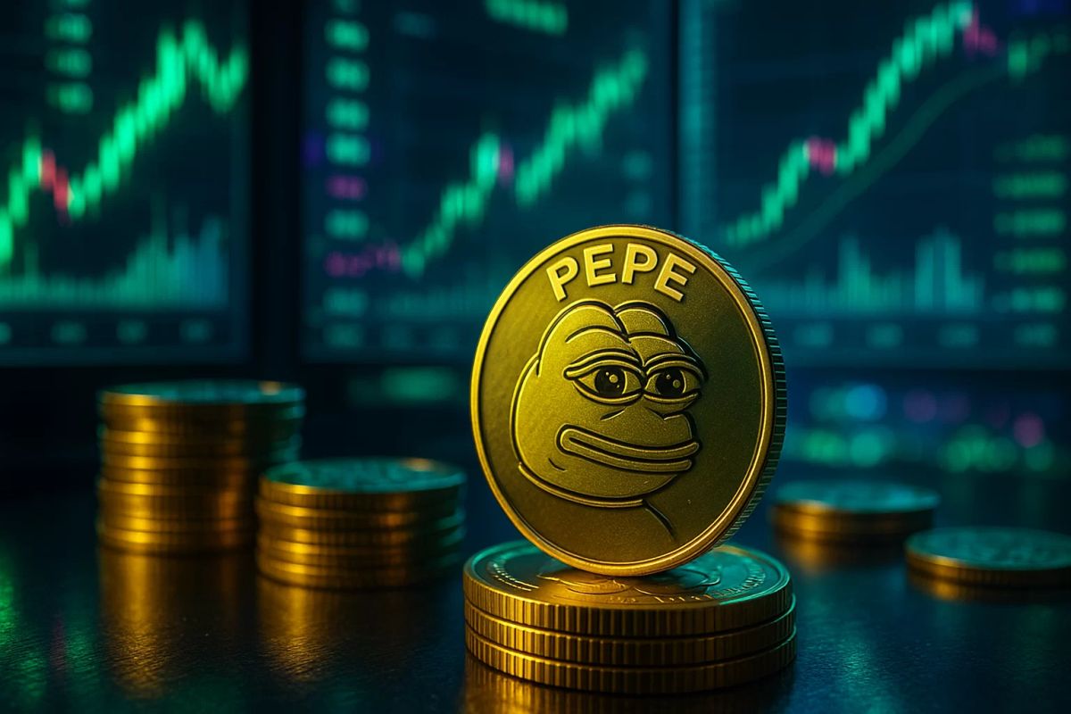PEPE price rises 16% in 30 days, down 21% on year as market remains volatile