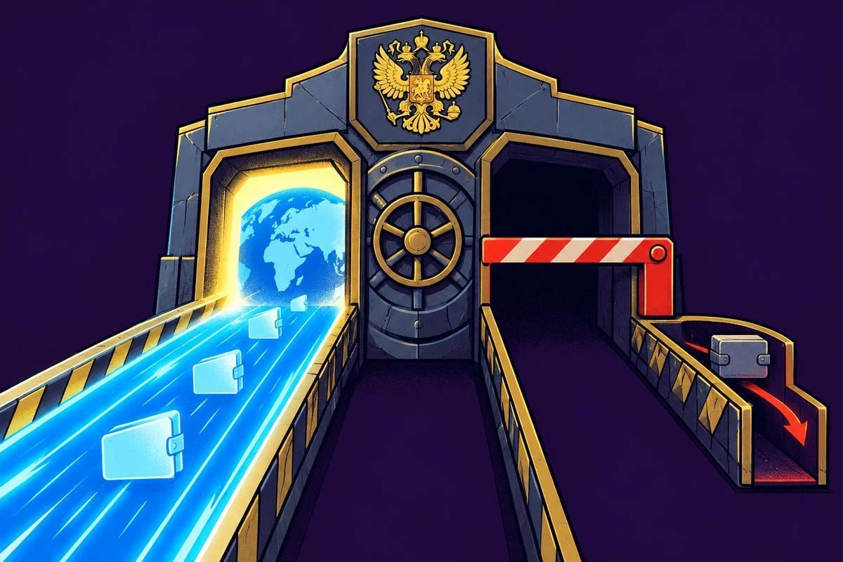 Russia’s crypto regulations keep overseas payments open but restrict domestic transfers