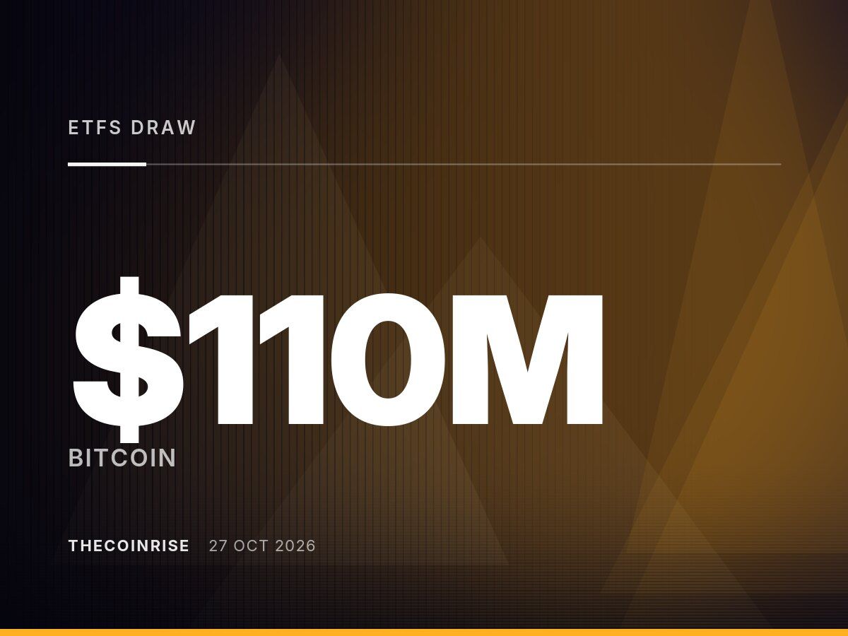 Bitcoin ETFs Draw $110 Million Inflow as Ether Funds Lose $88.58 Million
