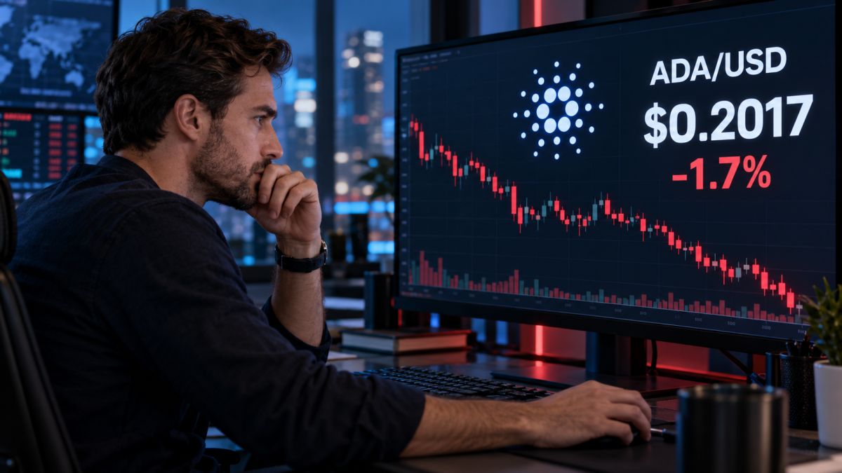 Cardano slides near $0.20 as bearish derivatives weigh on ADA