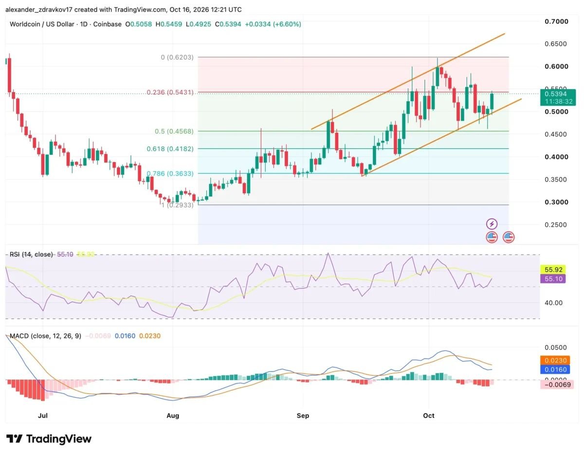 Worldcoin Rallies as Korean Demand and WLD Open Interest Surge