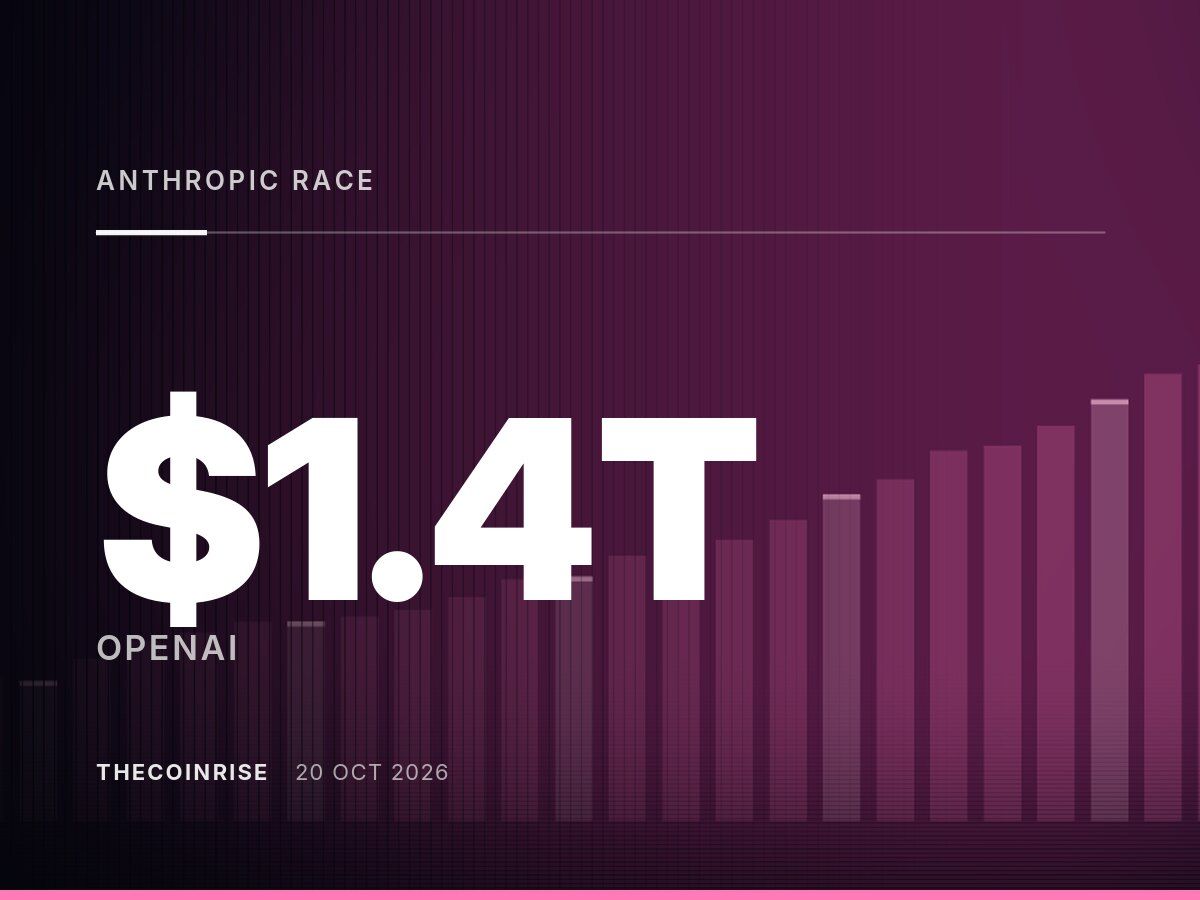 OpenAI, Anthropic Said to Race for Funding Ahead of IPOs Targeting $1.4T-$1.5T Valuations
