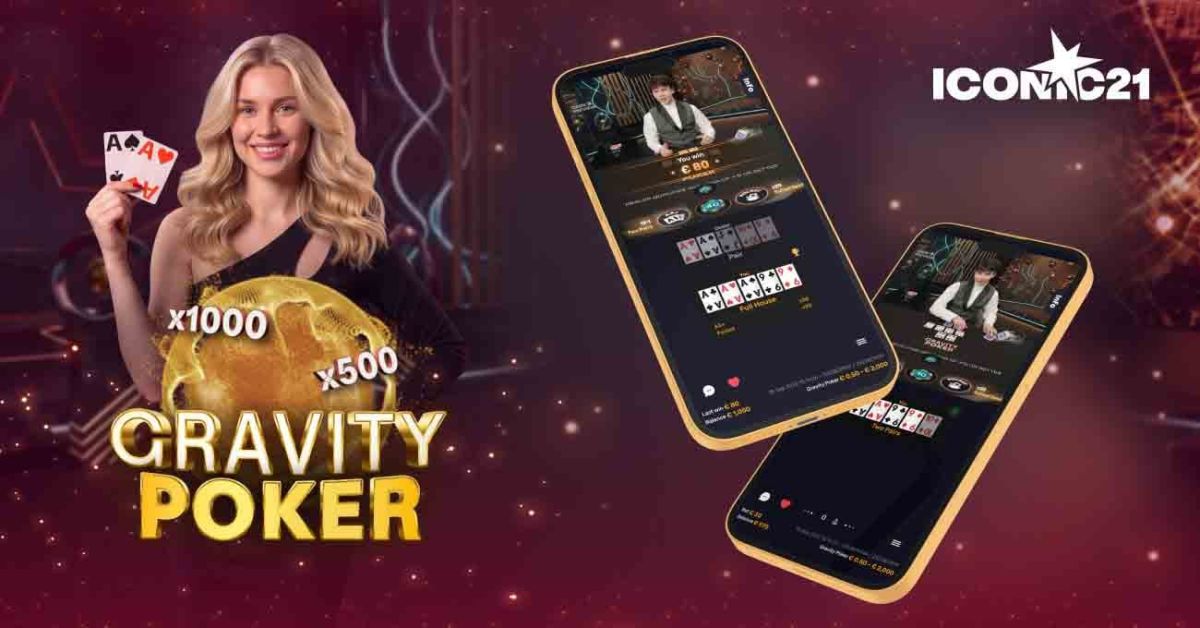 ICONIC21 launches Gravity Poker, combining Texas Hold’em gameplay with multipliers of up to 1,000x