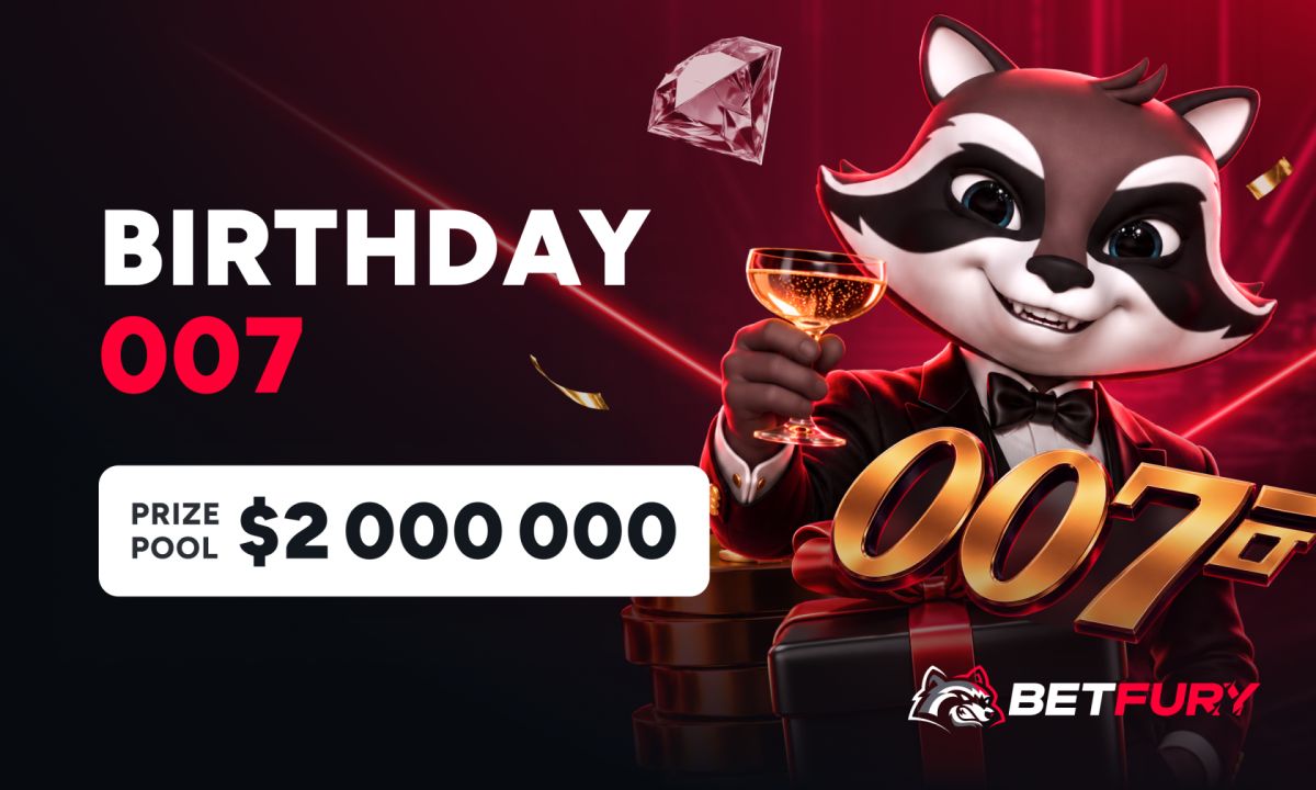 BetFury Launches Birthday 007: $2,000,000 Spy-Themed Celebration of Seven Years