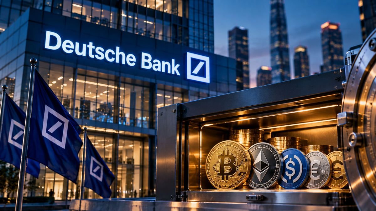 Deutsche Bank Prepares Regulated Crypto Custody Service For Major Clients