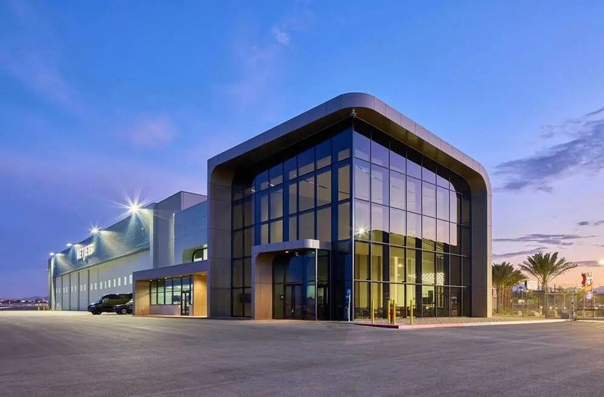 NetJets Opens Private Terminal at Las Vegas Airport