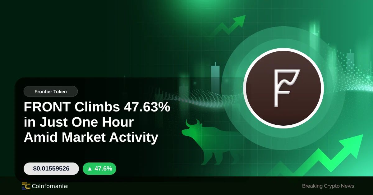 FRONT Climbs 47.63% in Just One Hour Amid Market Activity
