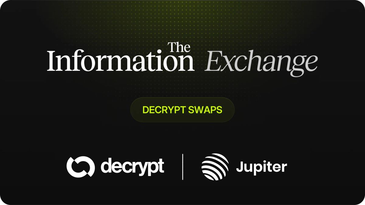 Trade Where You Read: Decrypt Brings Jupiter-Powered Trading to The Information Exchange