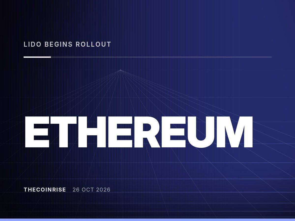 Lido Begins Rollout of Higher-Balance Ethereum Validators in Small Initial Phase