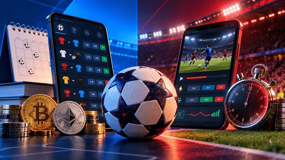 Live Versus Pre-Match: 8 Crypto Sportsbooks Ranked on European Football Depth
