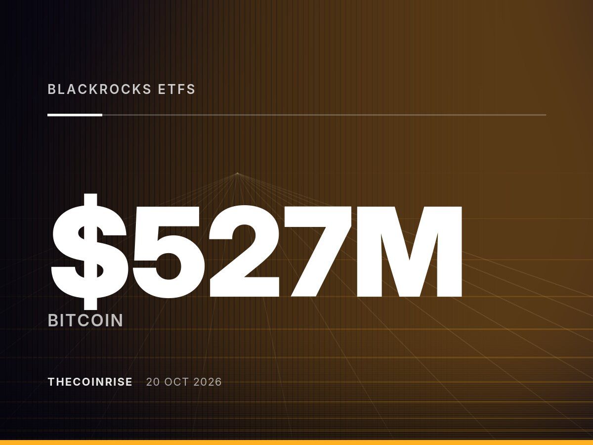 BlackRock’s Bitcoin ETFs Lead $527M Inflow Day, Best Since September